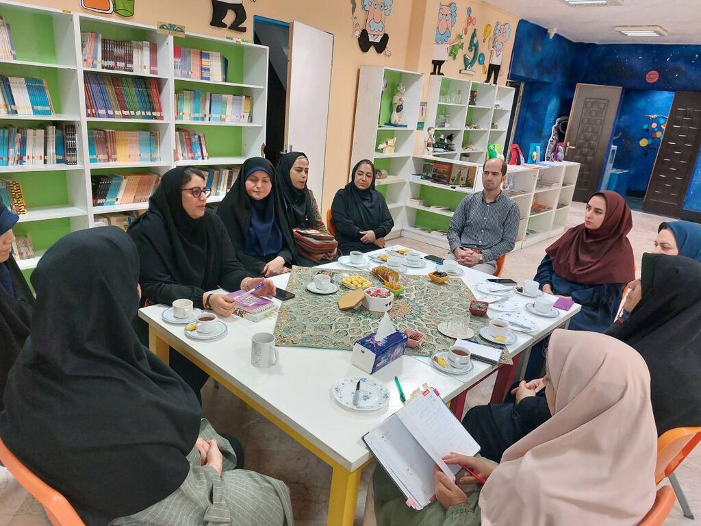 بازید کارشناسان فرهنگی ستاد از عملکرد مراکز فرهنگی کانون پرورش فکری مازندران