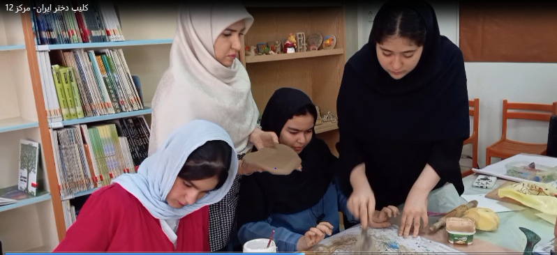 رویداد دختر ایران در مراکز کانون تهران