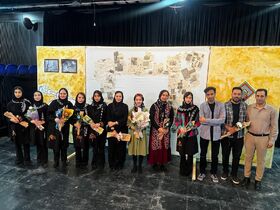 ایستگاه پایانی نمایش «روژا دلنیا باش» در کرمانشاه