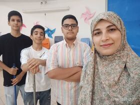 درخشش گروه کتابال پسران مرکز۲ کانون استان تهران