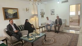 دیدار مدیر کل کانون البرز با جانبازان دفاع مقدس استان