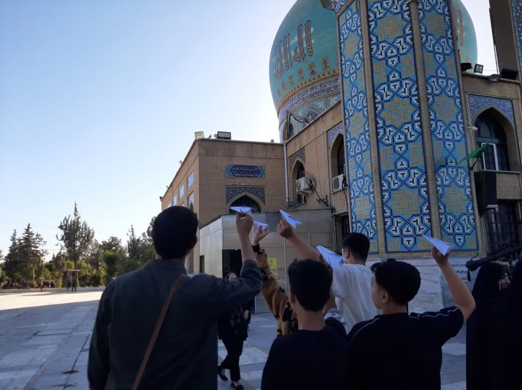 غرفه کانون در امامزاده محمد کرج، پیوند  هنر و حماسه