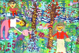 Success of Kanoon’s members in the International Environmental Children's Drawing Contest in Japan