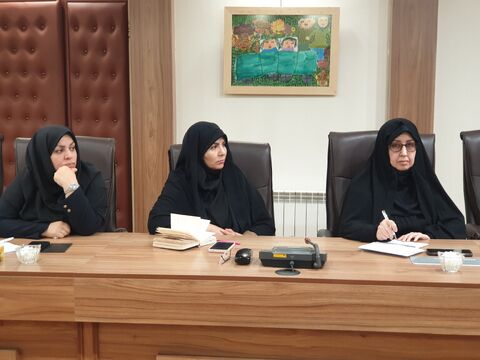 گزارش تصویری جلسه هماهنگی دستگاه‌های اجرایی در برنامه‌ریزی هفته ملی کودک
