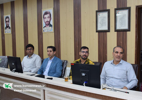 مدیرکل کانون پرورش فکری استان لرستان در سپاه بروجرد