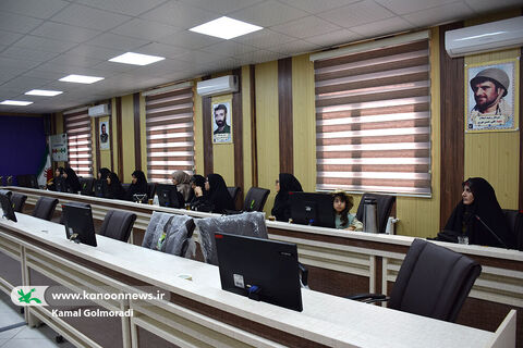 مدیرکل کانون پرورش فکری استان لرستان در سپاه بروجرد