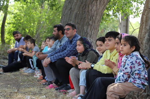 هیولا، لبخندی در قاب نمایش/ اجرای عدالت فرهنگی با سفر تماشاخانه کانون به اوریق و آراللو