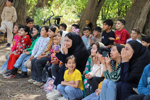 هیولا، لبخندی در قاب نمایش/ اجرای عدالت فرهنگی با سفر تماشاخانه کانون به اوریق و آراللو