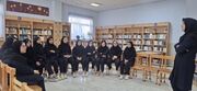 آشنایی دانش‌آموزان هنرستان حجاب با تاریخ و فعالیت‌های کانون پرورش فکری بسطام