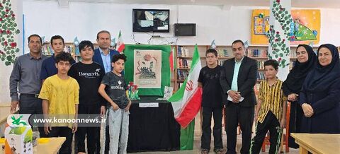فضاسازی مراکز فرهنگی هنری کانون کهگیلویه و بویراحمد در هفته دفاع مقدس