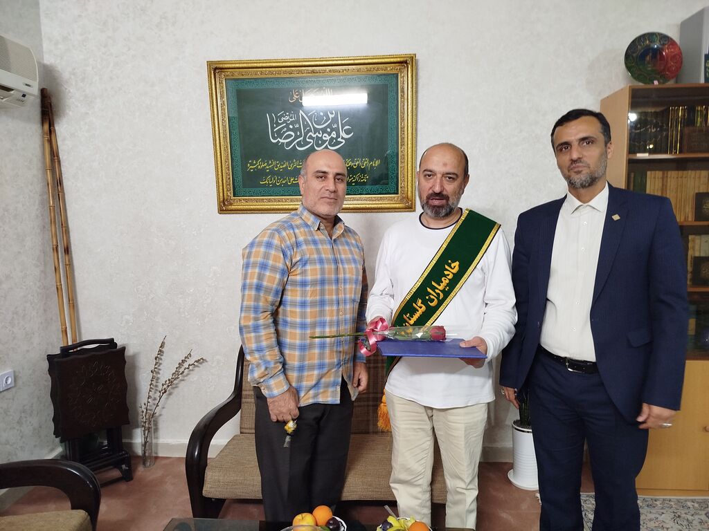 دیدار کارکنان کانون با جانبازان دفاع مقدس