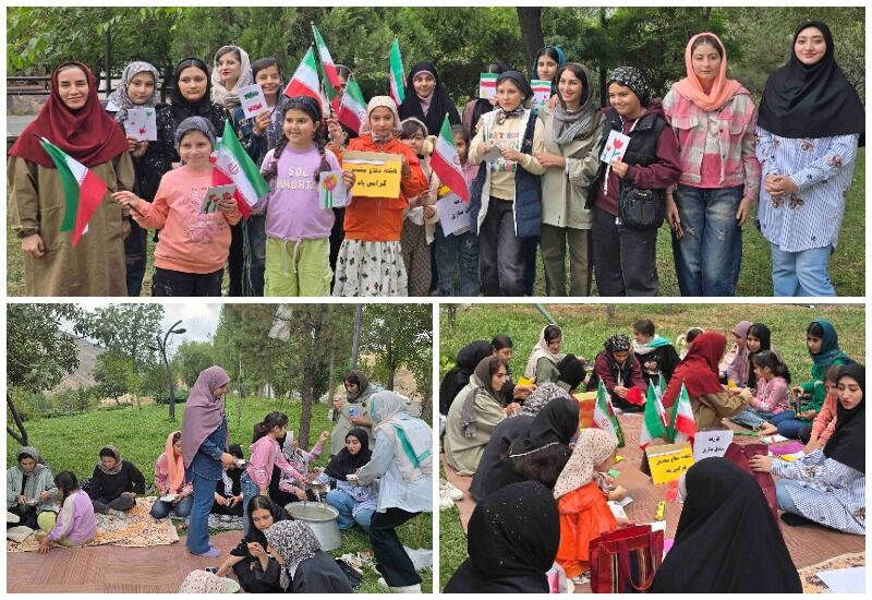 اردوی فرهنگی مادران و اعضای دختر مرکز دو کانون مشگینشهر با عطر ایثار و همدلی برگزار شد