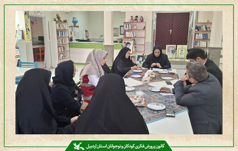 جلسات هماندیشی برنامههای هفته ملی کودک در شهرستانهای گرمی و نمین برگزارشد