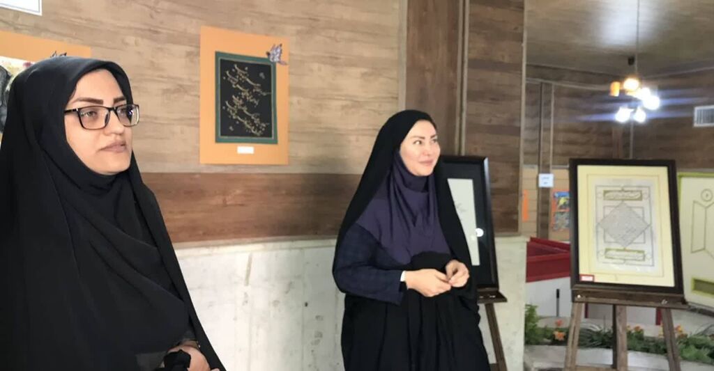 نمایشگاه «رنگ و رهایی» کانون کرمانشاه، میزبان مسئولان استانی شد