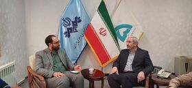 دیدار سرپرست کانون پرورش فکری استان همدان با مدیرکل صدا و سیمای استان