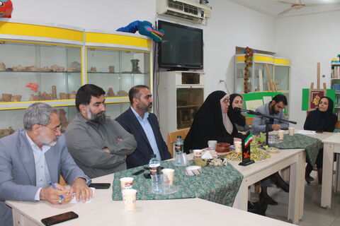 نشست پرسش‌وپاسخ حوزه اهواز و شرق خوزستان با حضور مدیرکل آفرینش‌های فرهنگی کانون