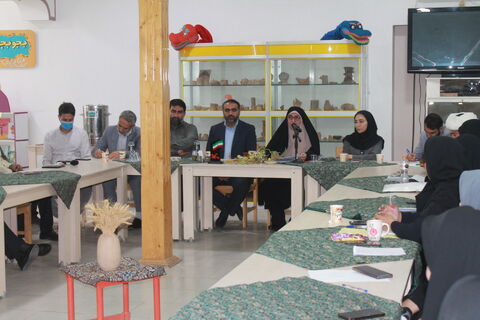 نشست پرسش‌وپاسخ حوزه اهواز و شرق خوزستان با حضور مدیرکل آفرینش‌های فرهنگی کانون