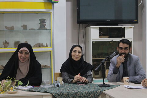 نشست پرسش‌وپاسخ حوزه اهواز و شرق خوزستان با حضور مدیرکل آفرینش‌های فرهنگی کانون