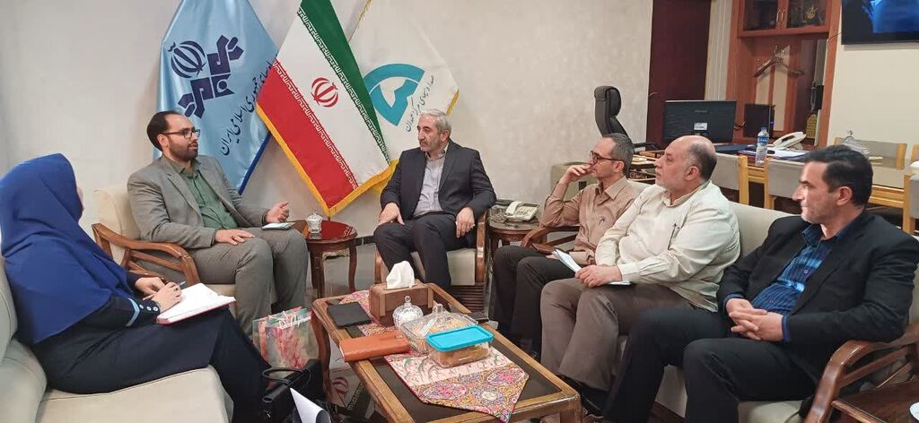 دیدار سرپرست کانون پرورش فکری استان همدان با مدیرکل صدا و سیمای استان