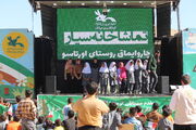 تماشاخانه سیار کانون پرورش فکری در روستای اورتاسو چاراویماق