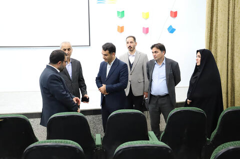بازدید حامد علامتی مدیرعامل و هیات همراه از مرکز کانون بیله سوار استان اردبیل