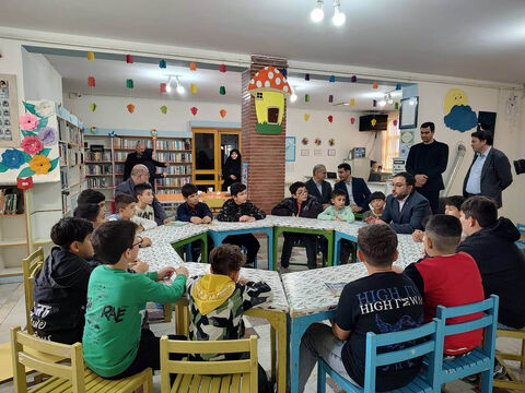 بازدید حامد علامتی مدیرعامل و هیات همراه از مرکز کانون بیله سوار استان اردبیل