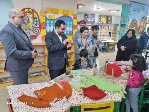 بازدید حامد علامتی مدیرعامل و هیات همراه از مرکز شماره 1 کانون پارس‌آباد استان اردبیل
