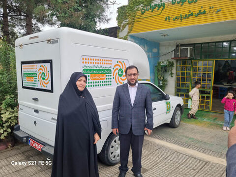بازدید حامد علامتی مدیرعامل و هیات همراه از مرکز شماره 1 کانون پارس‌آباد استان اردبیل