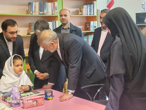 بازدید حامد علامتی مدیرعامل و مجمع نمایندگان استان در مجلس شورای اسلامی از مرکز شماره 2 کانون پارس‌آباد استان اردبیل