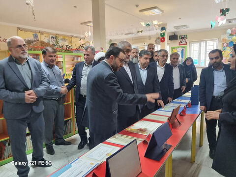 بازدید حامد علامتی مدیرعامل و مجمع نمایندگان استان در مجلس شورای اسلامی از مرکز شماره 2 کانون پارس‌آباد استان اردبیل