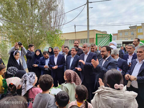 بازدید حامد علامتی مدیرعامل و مجمع نمایندگان استان در مجلس شورای اسلامی از مرکز شماره 2 کانون پارس‌آباد استان اردبیل