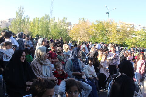 پارک ائل گلی تبریز میزبان چهارمین روز تماشاخانه سیار کانون با حضور مجموعه تلوزیونی «مل مل»1