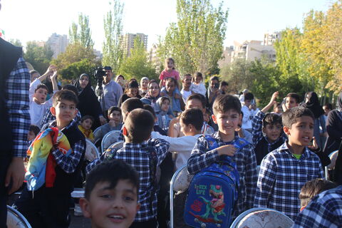 پارک ائل گلی تبریز میزبان چهارمین روز تماشاخانه سیار کانون با حضور مجموعه تلوزیونی مل مل1