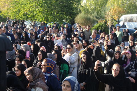 پارک ائل گلی تبریز میزبان چهارمین روز تماشاخانه سیار کانون با حضور مجموعه تلوزیونی مل مل1