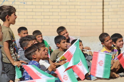 تماشاخانه سیار در آخرین روز از حضور خود در استان، میهمان روستای اورتاسو چاراویماق شد.