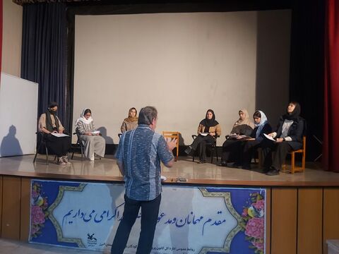 کارگاه نمایشنامه خوانی - مجتمع کانون کرج 