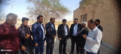 بازدید معاون توسعه کانون از مراکز اروند کنار و منیوحی