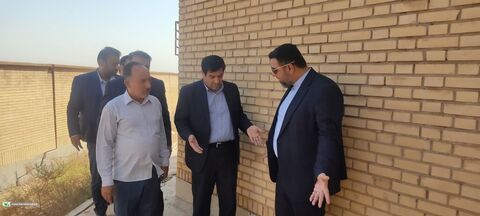 بازدید معاون توسعه کانون از مراکز اروند کنار و منیوحی