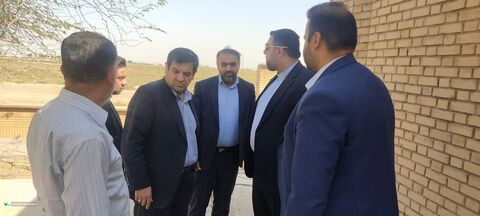 بازدید معاون توسعه کانون از مراکز اروند کنار و منیوحی