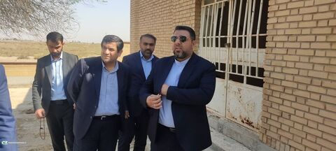 بازدید معاون توسعه کانون از مراکز اروند کنار و منیوحی