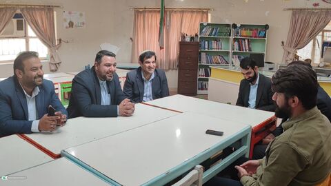 بازدید معاون توسعه کانون از مراکز اروند کنار و منیوحی