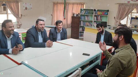 بازدید معاون توسعه کانون از مراکز اروند کنار و منیوحی