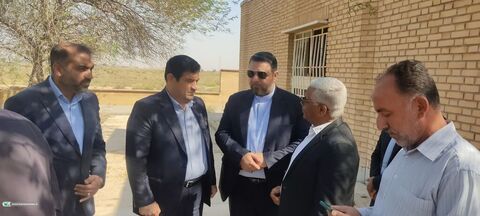 بازدید معاون توسعه کانون از مراکز اروند کنار و منیوحی
