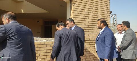بازدید معاون توسعه کانون از مراکز اروند کنار و منیوحی