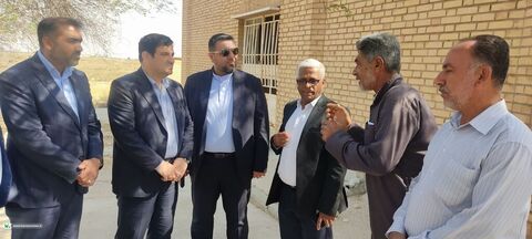 بازدید معاون توسعه کانون از مراکز اروند کنار و منیوحی