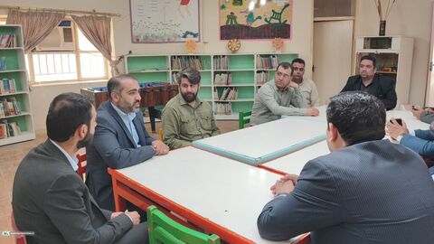 بازدید معاون توسعه کانون از مراکز اروند کنار و منیوحی