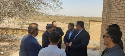 بازدید معاون توسعه کانون از مراکز اروند کنار و منیوحی