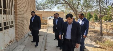 بازدید معاون توسعه کانون از مراکز اروند کنار و منیوحی