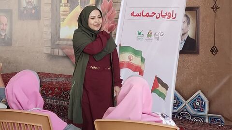 نمایشگاه آثار برگزیده نقاشی و تصویر‌گری کودکان و نوجوانان با عنوان" کودکان روایت می‌کنند، وطن، مقاومت و غزه"/ بخش اول