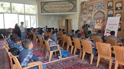 نمایشگاه آثار برگزیده نقاشی و تصویر‌گری کودکان و نوجوانان با عنوان" کودکان روایت می‌کنند، وطن، مقاومت و غزه"/ بخش اول